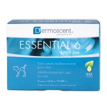 Dermoscent Essential 6 spot-on kat 4 pipetter på 0,6 ml /pakker