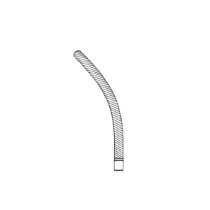 Tarmklemme Doyen bøjet 23 cm /stk