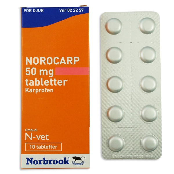 Norocarp 50 mg 10 st