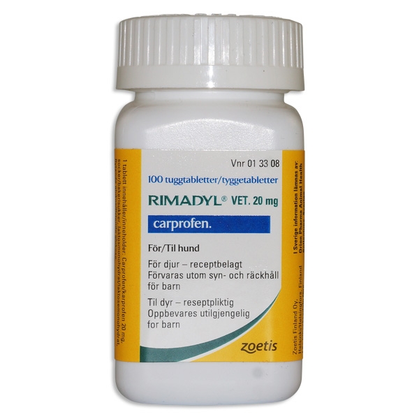 Rimadyl® vet. 20 mg 100 st