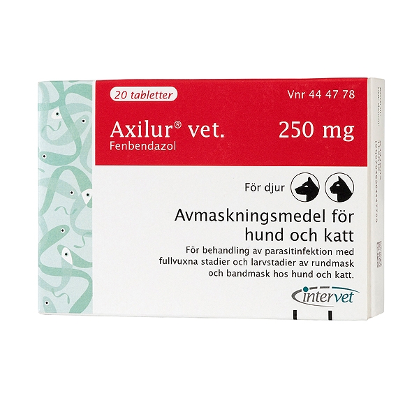 Axilur® vet. 250 mg 2 x 10 st