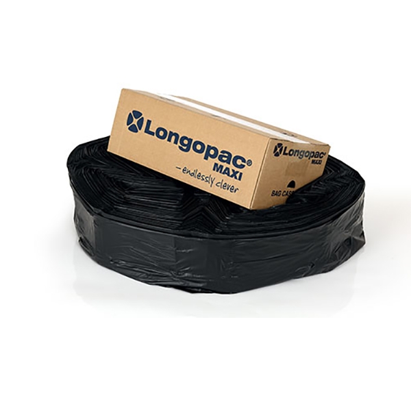 Longopac Maxi Strong sort 90 m 130 kabelbindere /stk