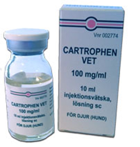 Cartrophen vet. 100 mg/ml 10 ml