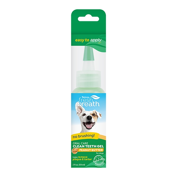 TropiClean Fresh Breath Peanut Butter Dental gel for hunder 59 ml /stk