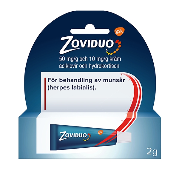 Zoviduo 50 mg/g + 10 mg/g 2 gram