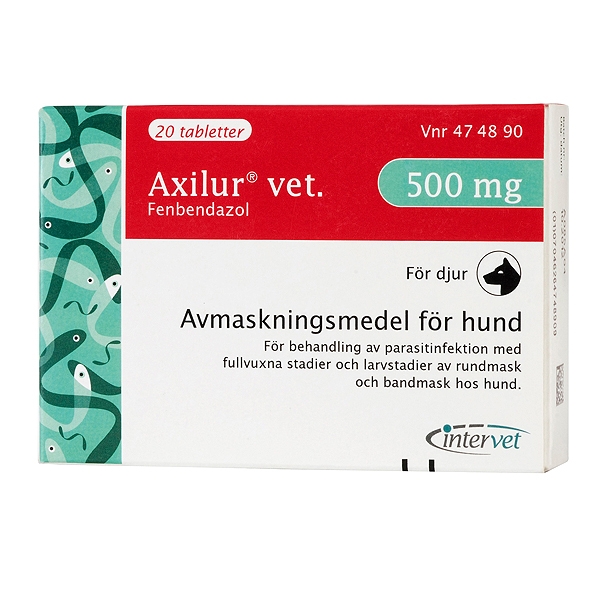 Axilur® vet. 500 mg 2 x 10 st