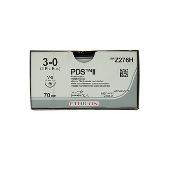 PDS II Z276H lila 3/0 tapercut nål V-5 70 cm /36