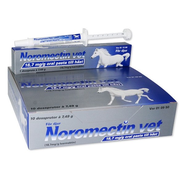 Noromectin vet. 18,7 mg/g 10 x 7.49 gram