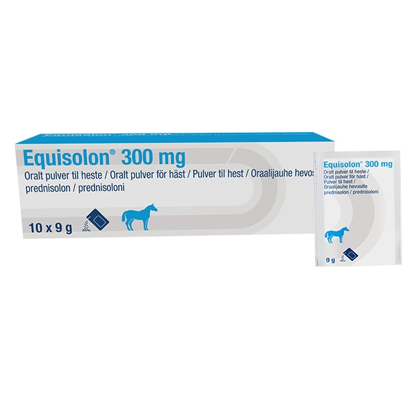 Equisolon 300 mg/g oralt pulver 10 x 9 g