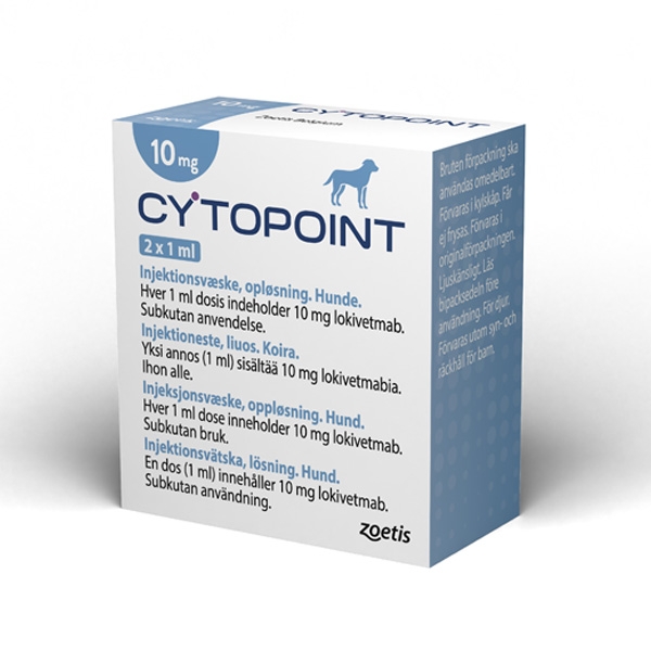 Cytopoint injektionsvätska 10 mg 2 x 1 ml