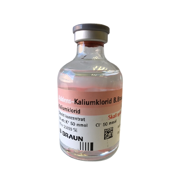 Addens-Kaliumklorid B. Braun 20 x 50 ml