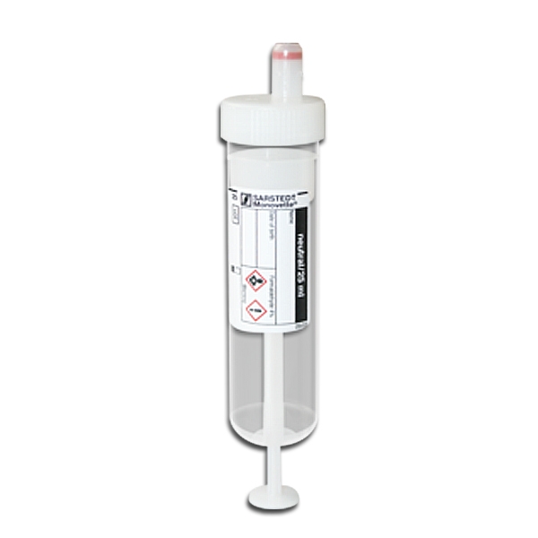 Monovette för formalinsystem rörstl 25 ml 97x25 mm /50