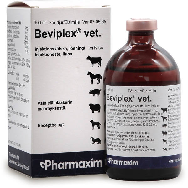 Beviplex® vet. Injektionsvätska 100 ml