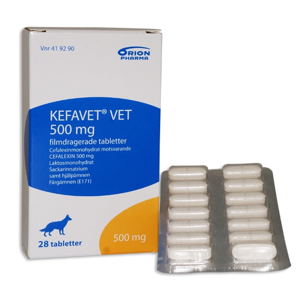 Kefavet® vet. 500 mg 28 st