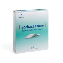 Sorbact Foam Skumförband 10x10 cm /10