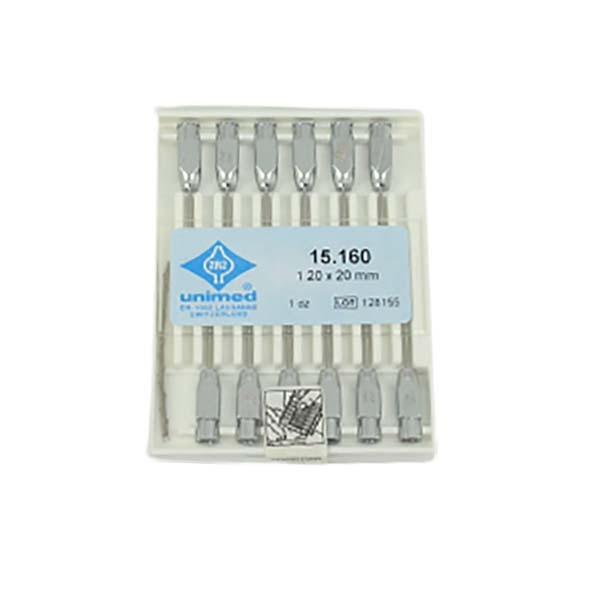 Flergangskanyle Unimed luerlock 1,2x20 mm /12