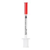 Insulinsprøjte 12IE 0,3 ml med kanyle 0,33x12,7 mm /120