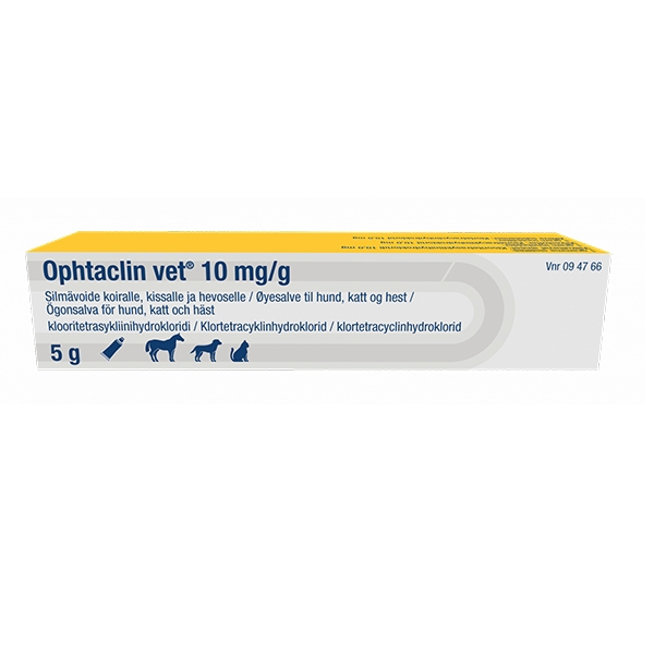 Ophtaclin vet 10 mg/g Ögonsalva 5 g