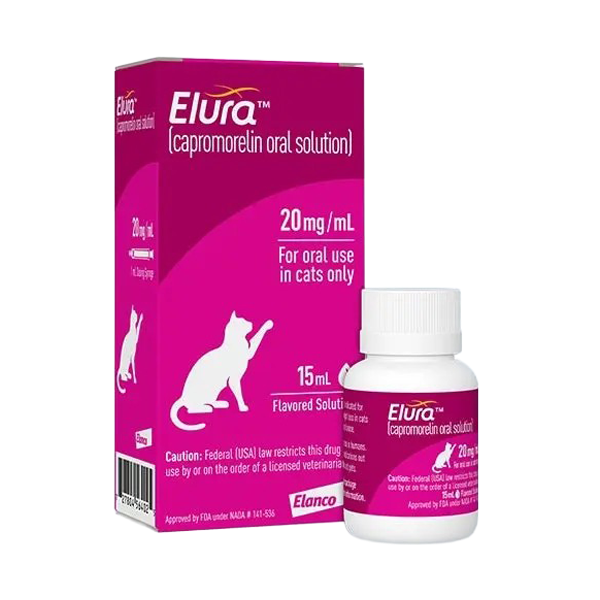 Elura, oral lösning 20 mg/ml 15 ml