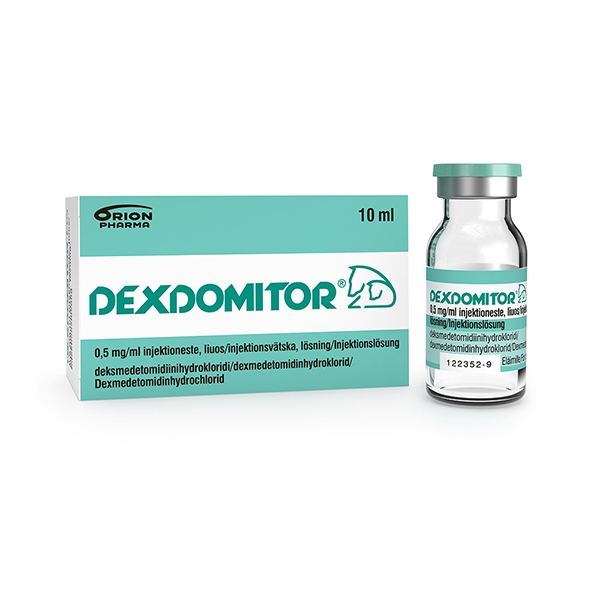 Dexdomitor® 0,5 mg/ml injektionsvätska 10 ml