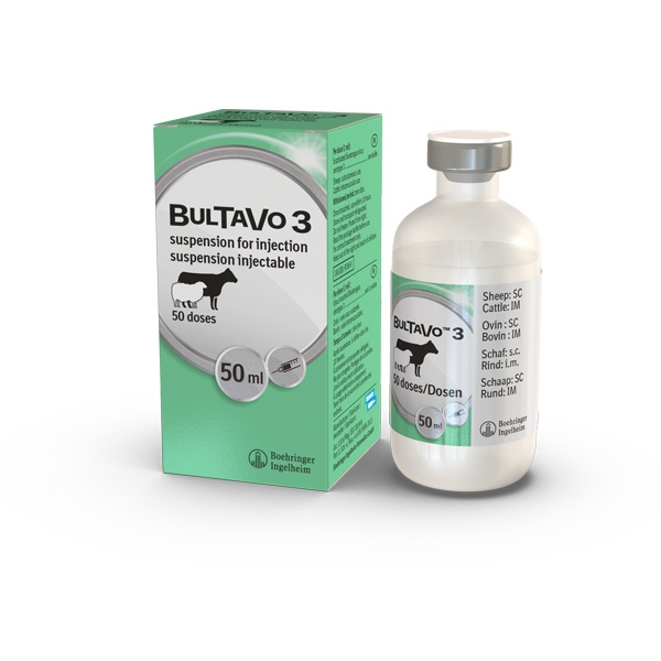 Bultavo 3 injektionsvätska 50 doser (1x 50 ml)