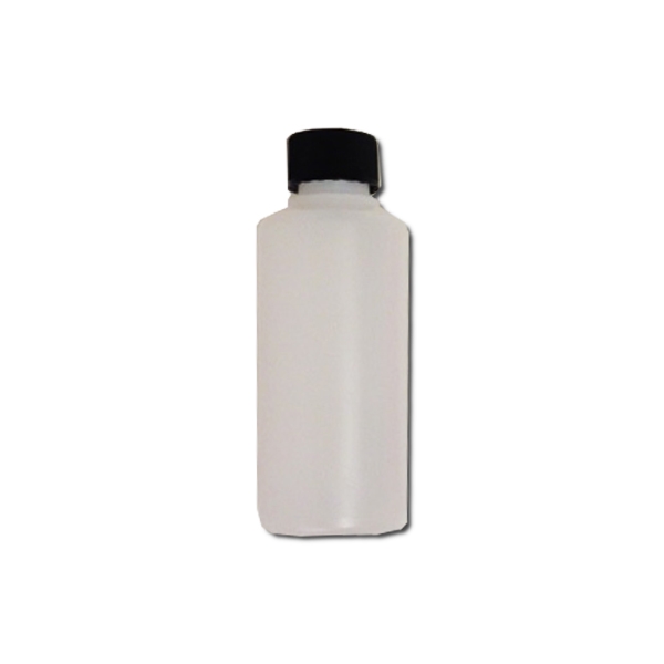 Plastflaske med kapsel 100 ml /stk