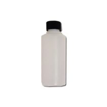 Plastflaske med kapsel 100 ml /stk