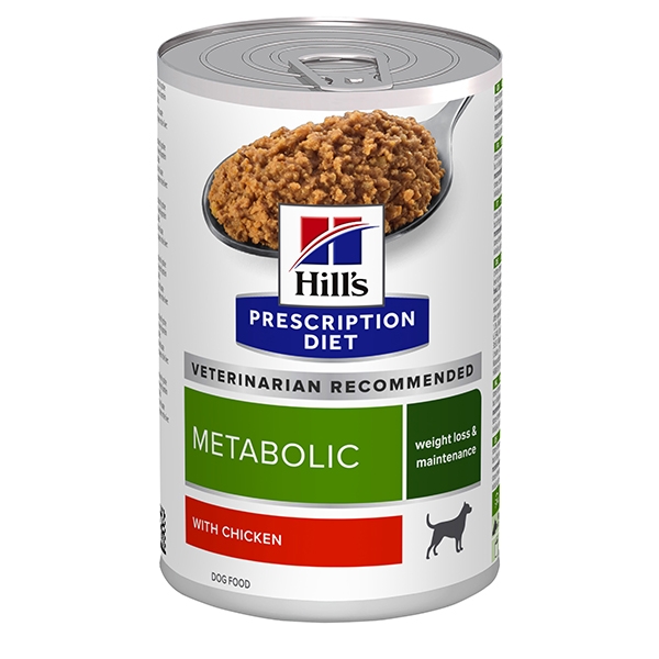 PD Canine Metabolic + Mobility Weight Management Chicken 12x370g burkar