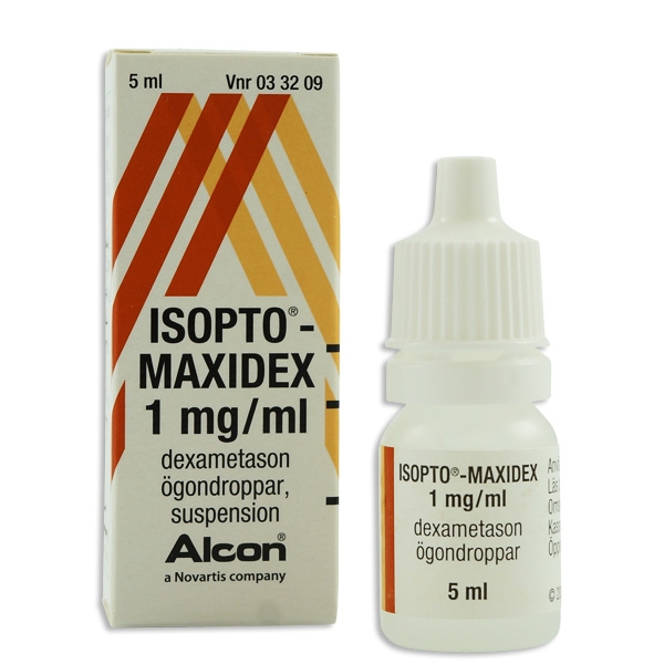 Isopto®-Maxidex 1 mg/ml ögondroppar 5 ml