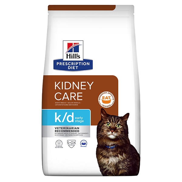Hill's PRESCRIPTION DIET k/d Early Stage Kidney Care tørrfôr til katt 1.5kg pose