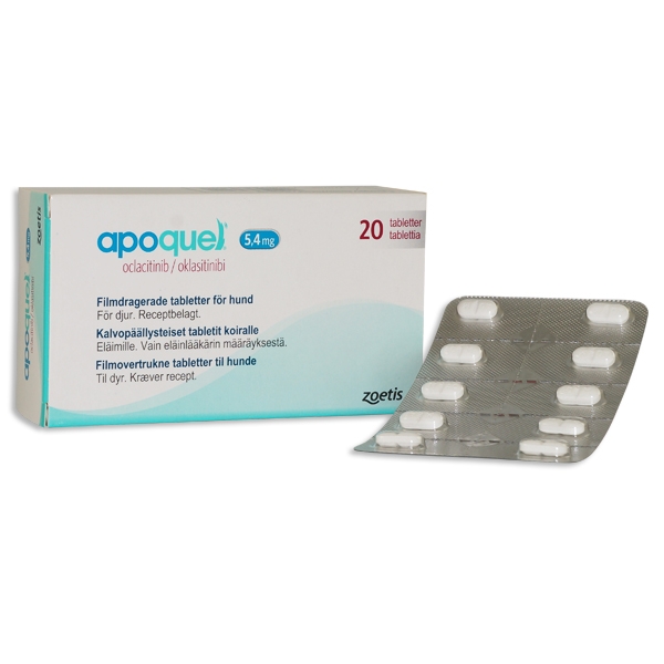 APOQUEL 5,4 mg 20 filmdragerade tabletter