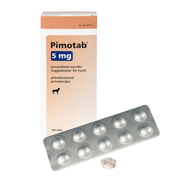 Pimotab 5 mg 100 tuggtabletter