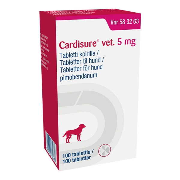 Cardisure vet. 5 mg 100 styck