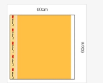 Ioban incisionsduk 60x60 cm /st