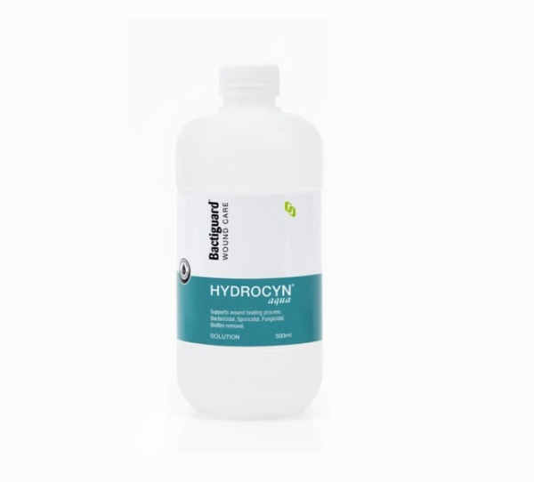 Hydrocyn Aqua 500 ml lösning flaska med skruvkork /st