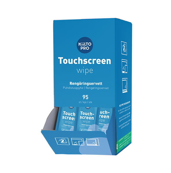 Antibac touchscreen wipes /95