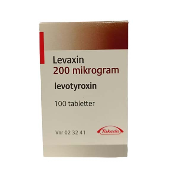 Levaxin® 200 mkg 100 tabletter