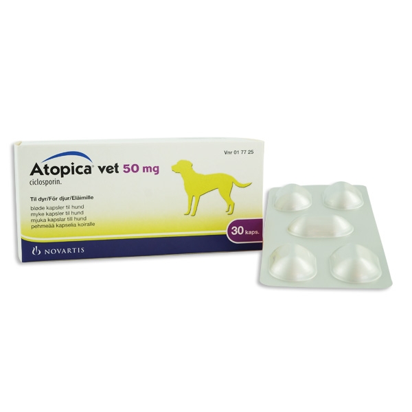 Atopica vet. 50 mg 30 st