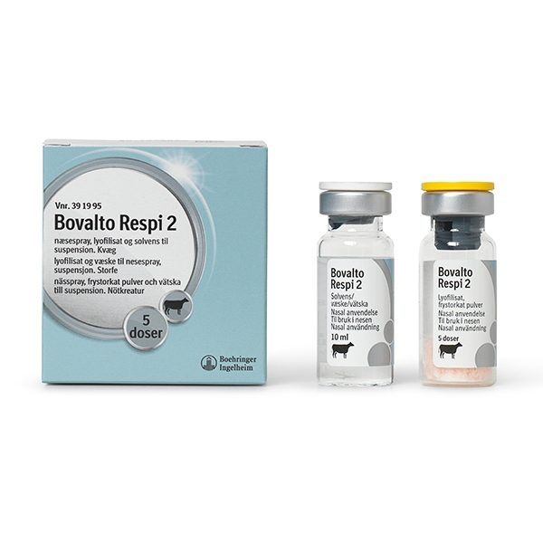 Bovalto Respi 2 Nässpray 1 x (5 doser + 10 ml)