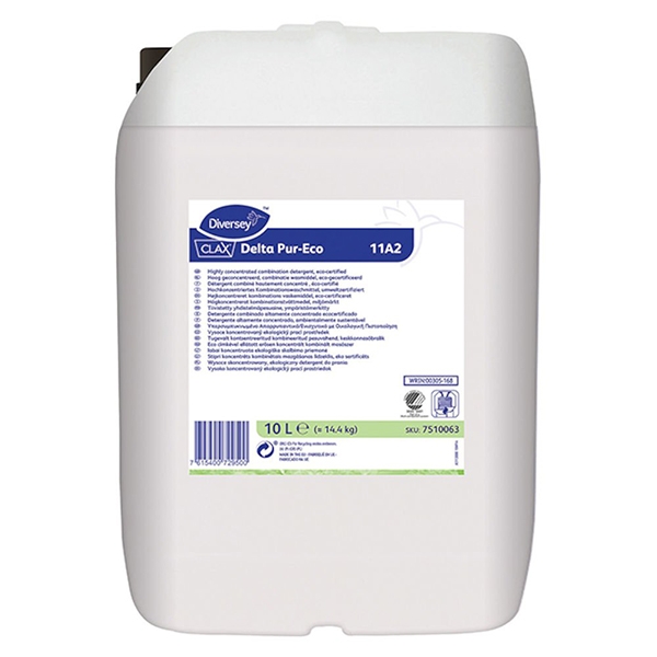 Clax Delta Pur Eco 11A2 vaskemiddel 10 liter /dunk