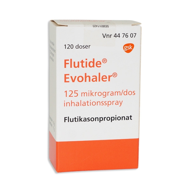 Flutide® Evohaler® 125 µg/dos 120 doser