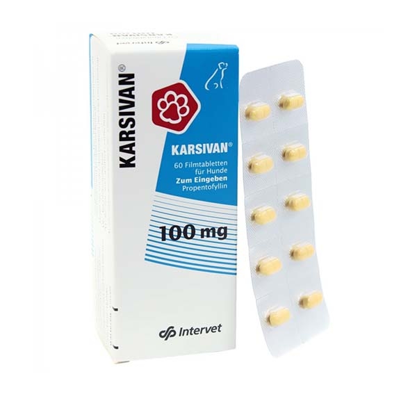 Karsivan vet 100 mg 60 tabletter