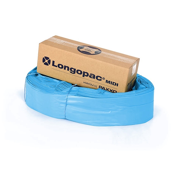 Longopac Midi Strong Blue 70 m 90 kabelbindere /stk