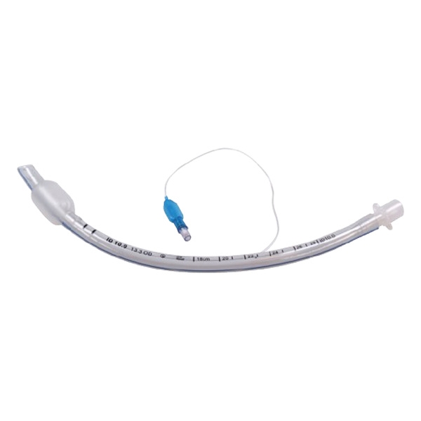 Trachealtub i PVC med kuff 2,0 x 145 mm /st