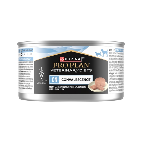 Purina Pro Plan Veterinary Diet Canine & Feline Convalescence Mousse 24x195g