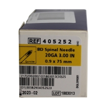 Spinalkanyle BD gul 0,9x75 mm /stk