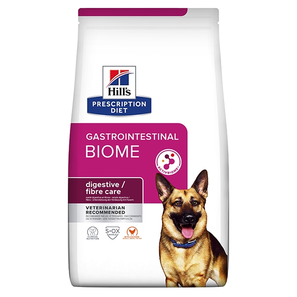 Hill’s PRESCRIPTION DIET Gastrointestinal Biome tørrfôr til hund med kylling 10kg pose