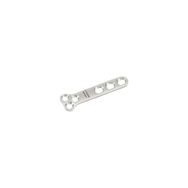 1,5 mm T Platta 3 hål huvud 3 hål skaf 26 mm lång/st