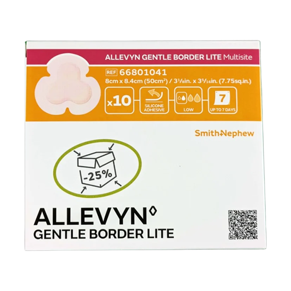 Allevyn Gentle Border Lite 8 x 8,4 cm Multisite /10