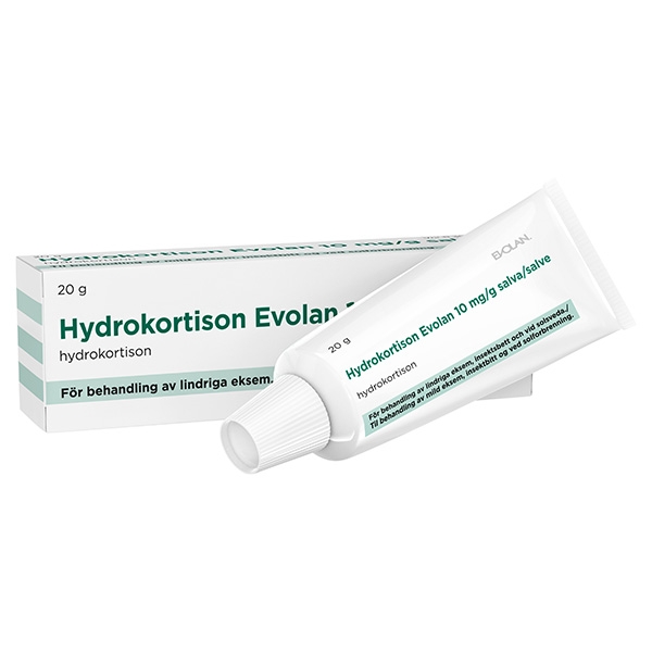 Hydrokortison Evolan, salva 10 mg/g 20 g
